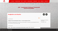 Desktop Screenshot of gew-mg.de